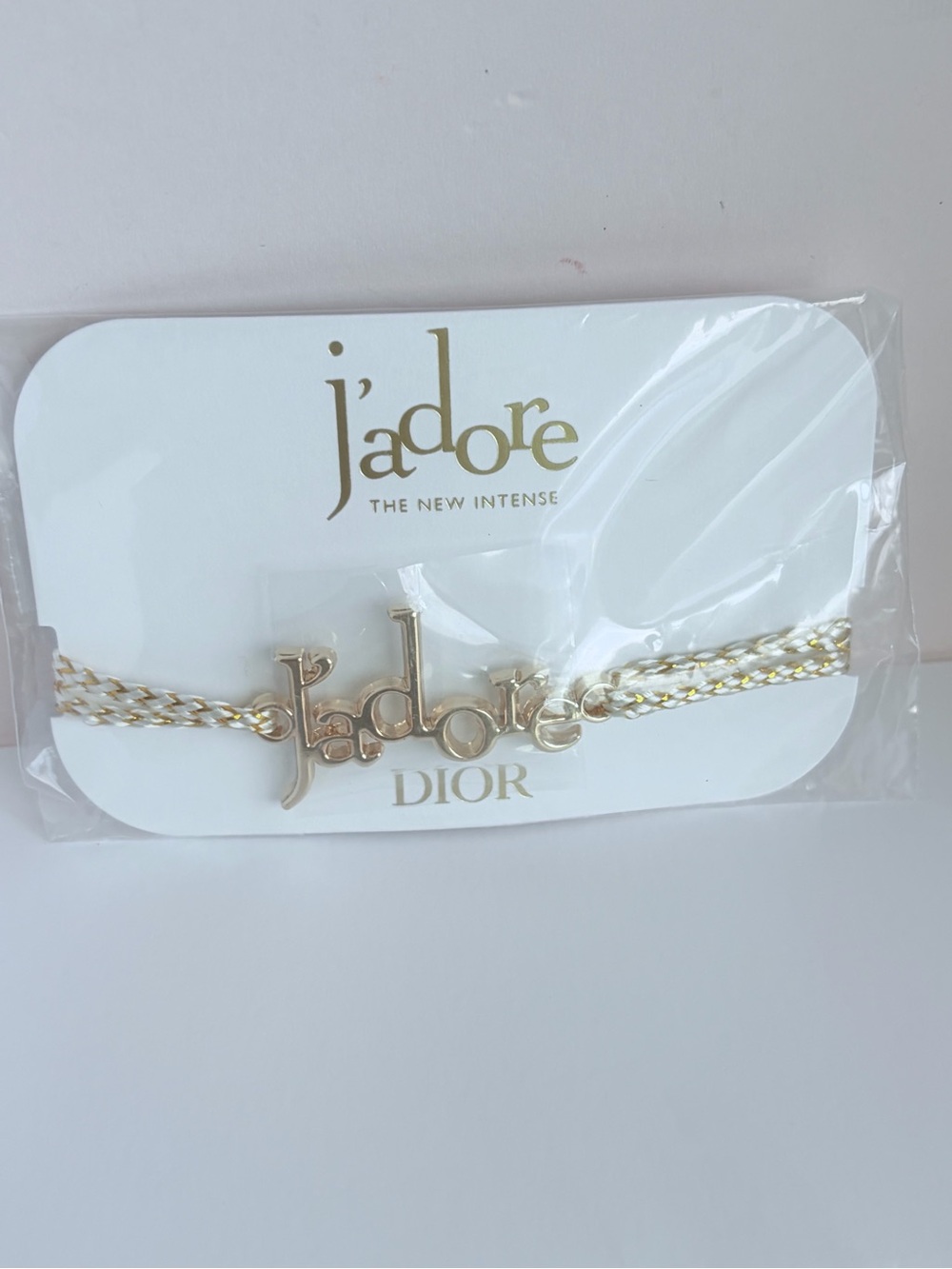 Dior J'adore Gold-Tone Logo Bracelet